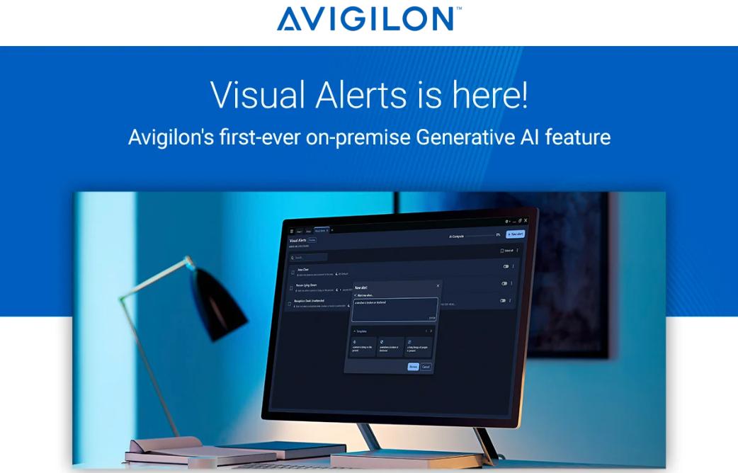 Avigilon VISUAL ALERTS